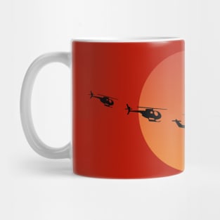 Apocalypse Now Helicopters Illustration Mug